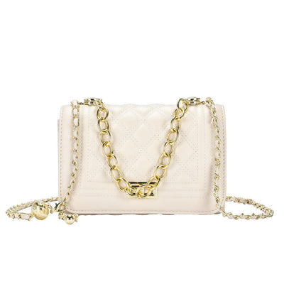Korean‑Inspired Chain Shoulder Bag – Women’s Trendy Western‑Style Mini Crossbody Purse
