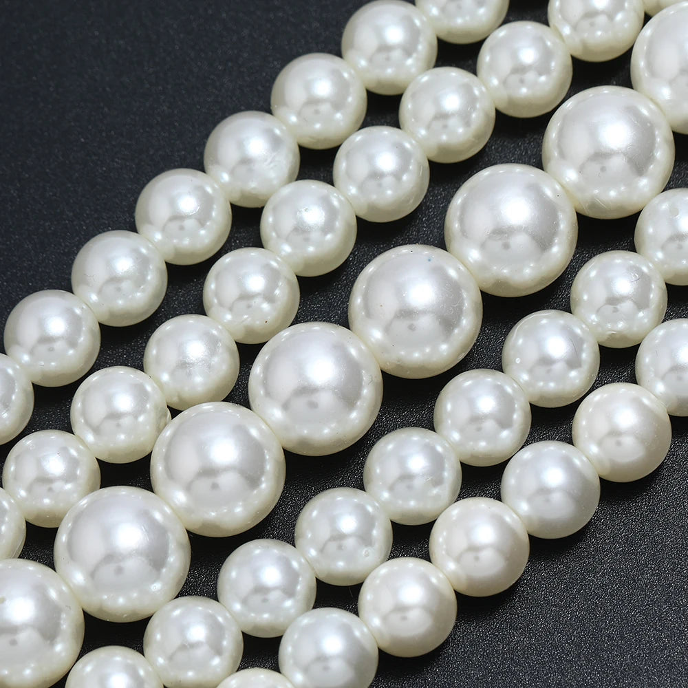 Elegant Pearl Necklace & Earring Set – Timeless Jewelry