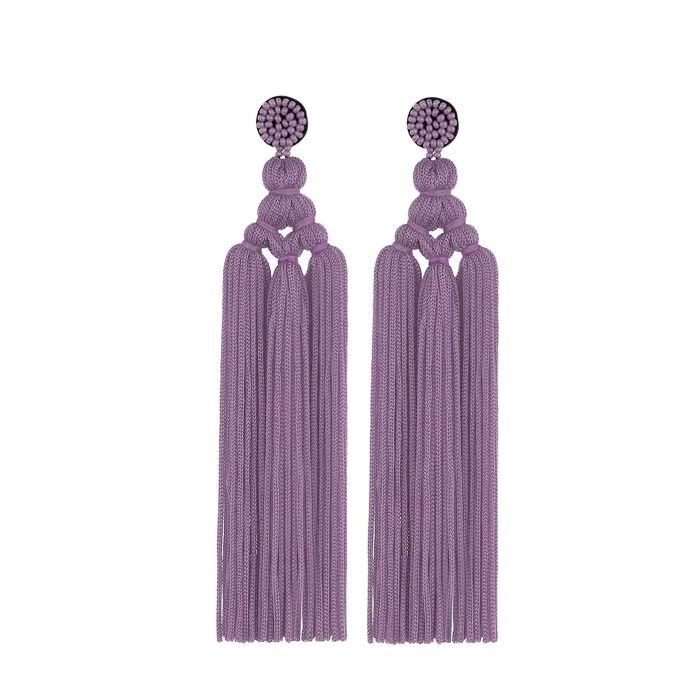 Boho Chic Fringed Tassel Earrings