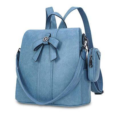 ChicSecure Vegan Leather Backpack Purse