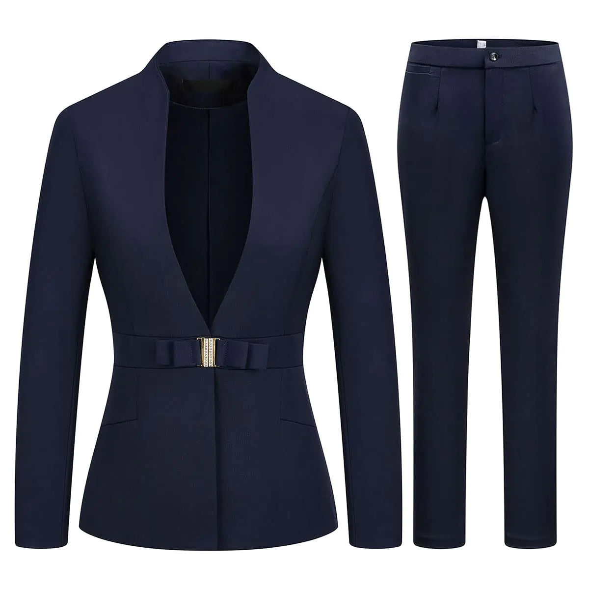 Elegant Lady Slim-Fit Business Suit
