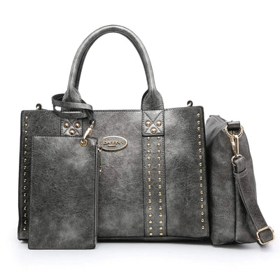 Vegan Chic 3-in-1 Tote and Accessory Set